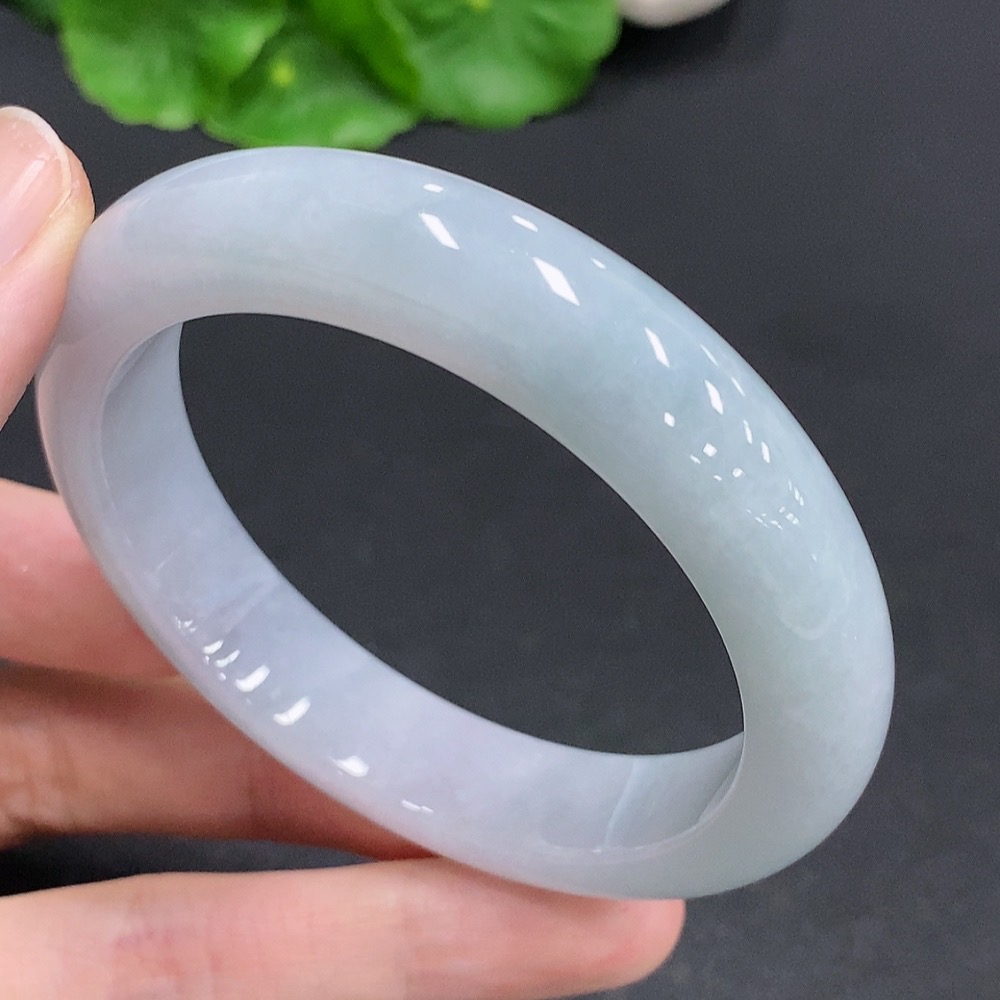 F30457175 Jadeite Round Bracelet Total Weight Approx. 60.3g Size 56