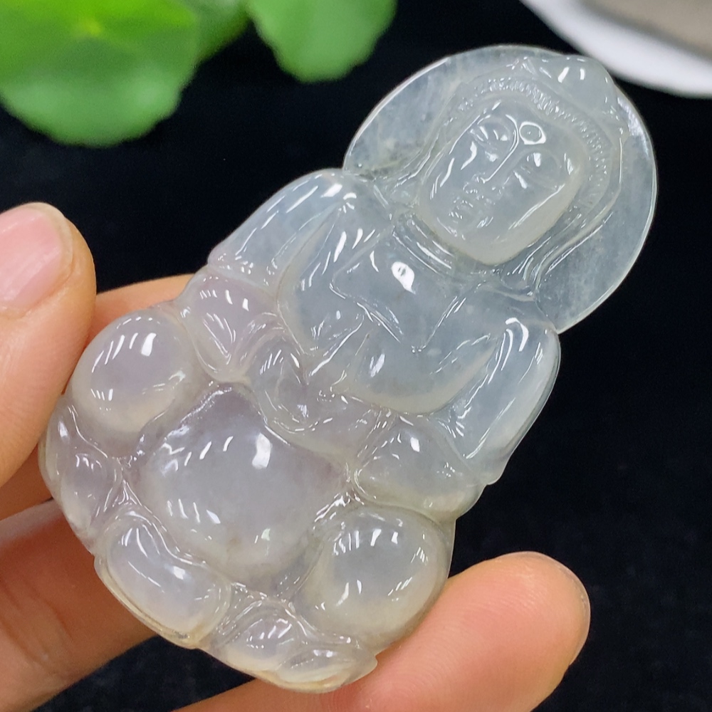 F35136893 Jadeite Pendant Guanyin Total Weight Approx. 23.52g