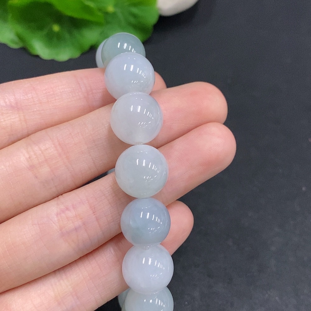 F33878300 Jadeite Bracelet Total Weight Approx. 57.3g Size 12.4mm