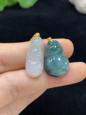 F29439487 Jadeite Pendant with 18K Gold Clasp, Chain Not Included, Total Weight Approx. 5g Excluding Chain