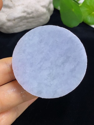 F46517015 翡翠挂件 无事牌  货品总重约75.5g