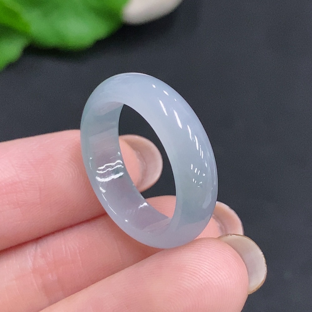 F34061022 Jadeite Ring Total Weight Approx. 3.2g Size 17