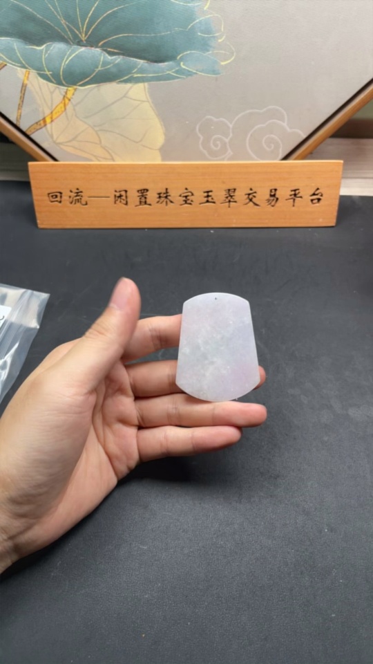 F21332461 Jadeite Plain Pendant Total Weight 23.615g