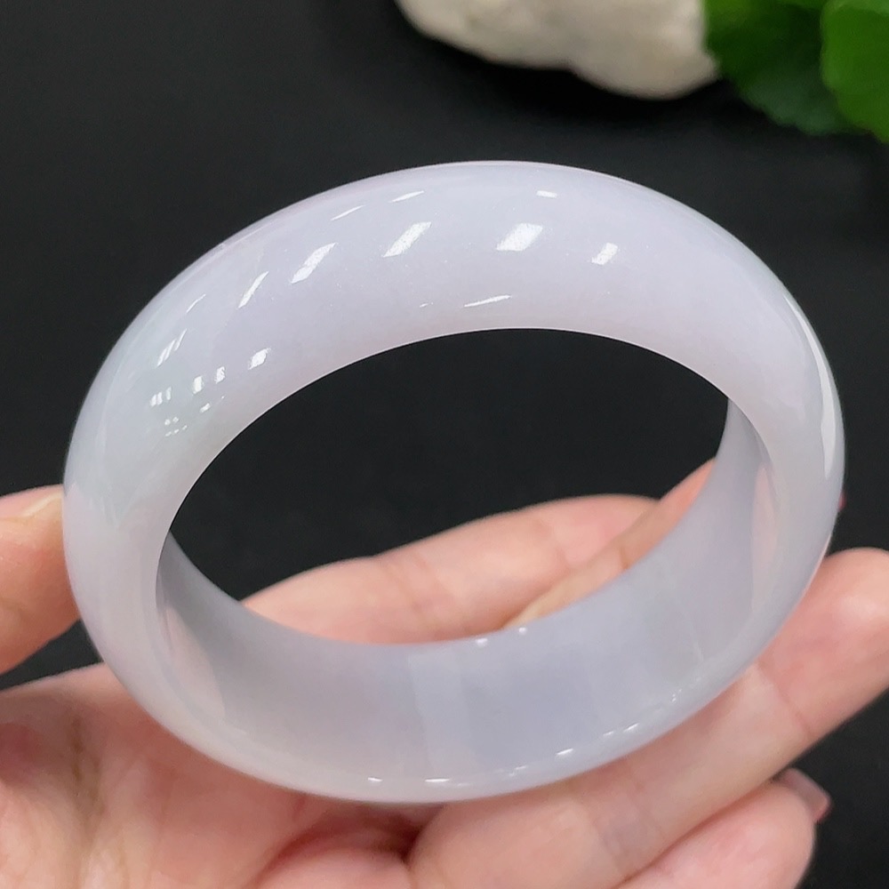 F25905734 Jadeite Round Bangle Size 54.5 Total Weight Approx. 76g
