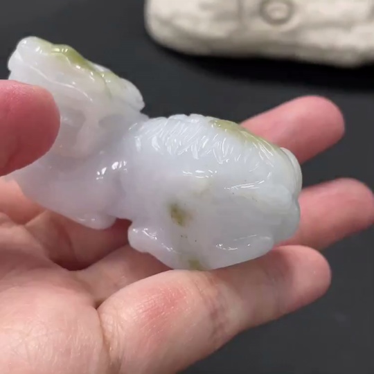 F28283888 Jadeite Pi Xiu Pendant Total Weight Approx. 80.8g