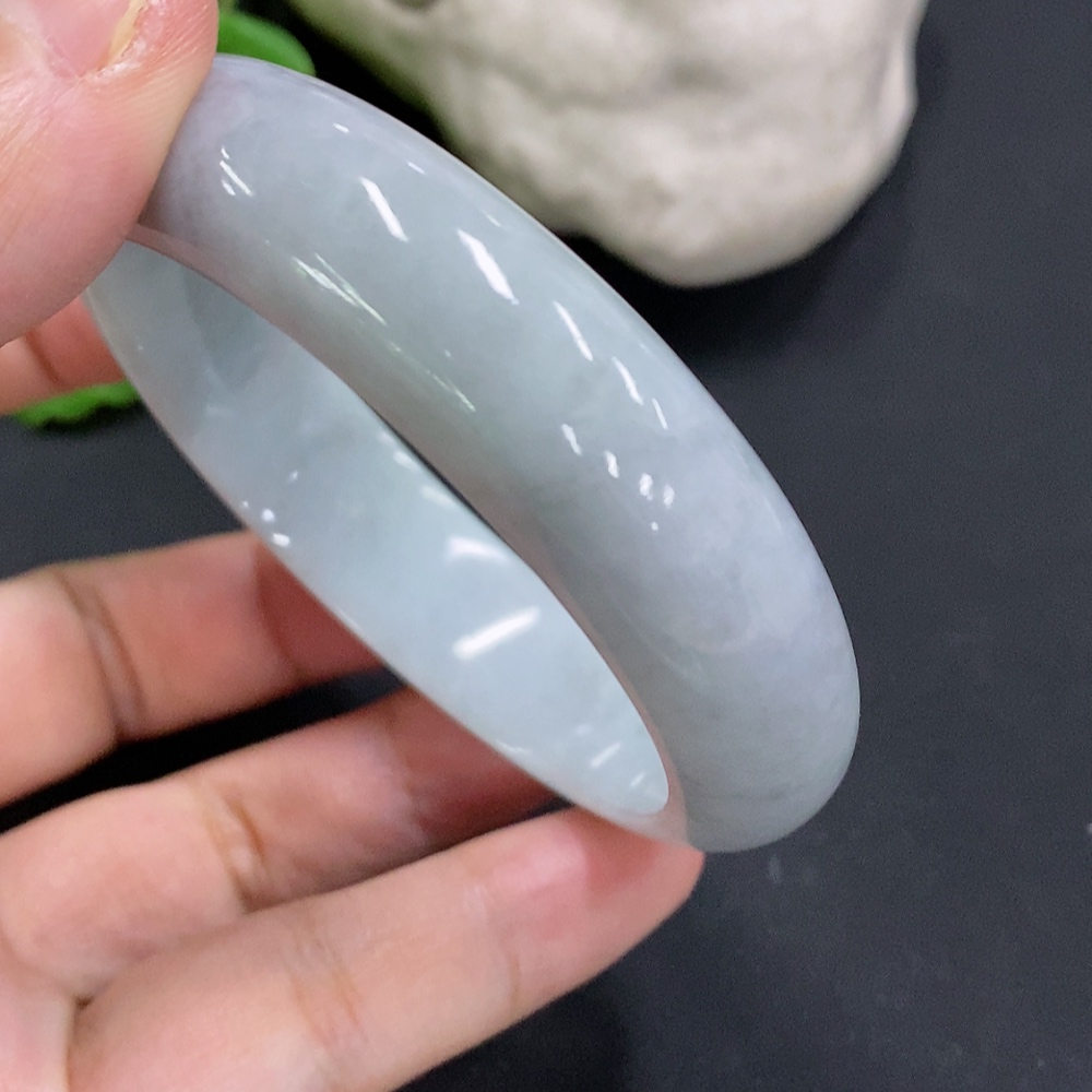 F31595830 Jadeite Regular Bangle Size 54.5 Total Weight Approx.65g