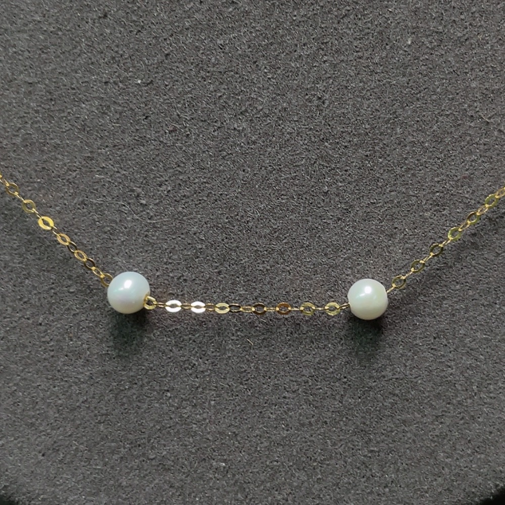 C27167805 Pearl Necklace Total Weight Approx. 1.49g Stone Size 3.6mm 18K Gold