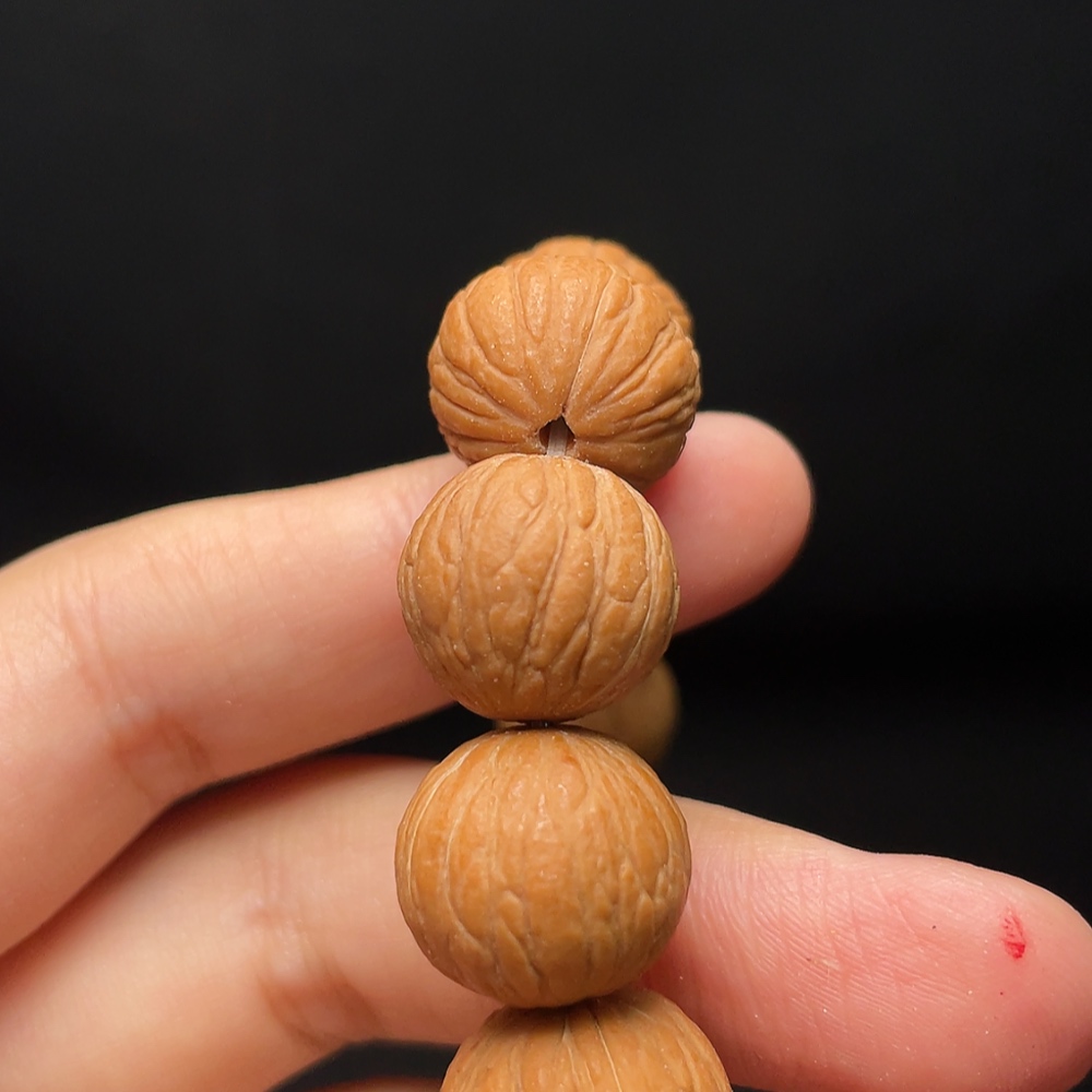 W33937057 Monkey Head Bead Bracelet, Total Weight Approx. 27.95g, Size About 14.5mm