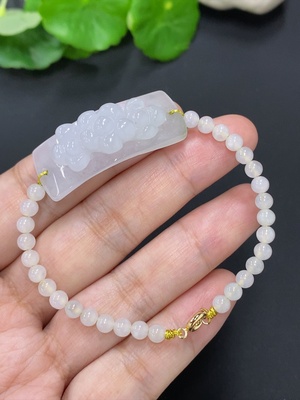 F42971787 翡翠手牌 非金 货品总重约11克