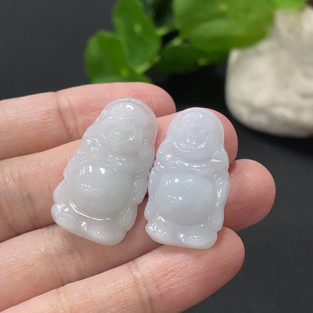 F35108567 Jadeite Standing Buddha Pendant Sell as a Lot