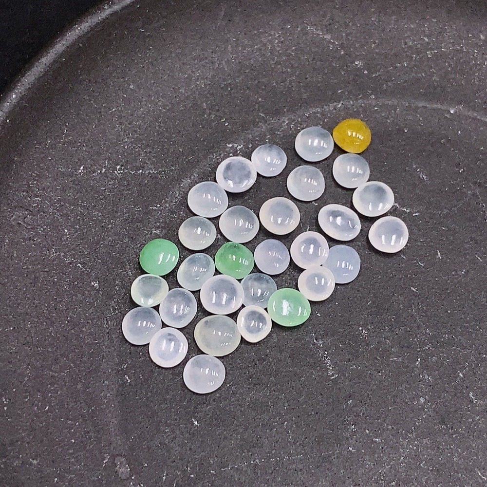 F35077821 Jadeite Cabochon Sell as a Lot