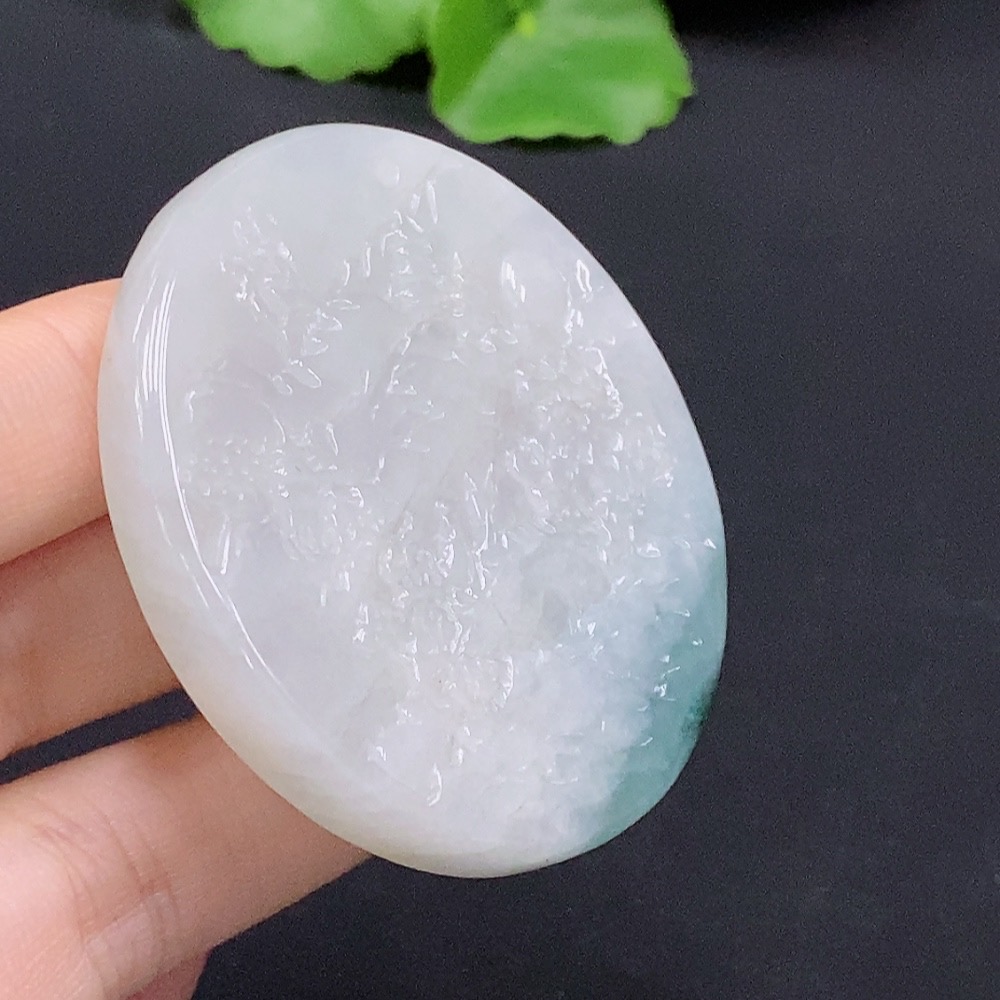 F31629248 JadeiteLandscape Pendant Total Weight Approx. 44.68g