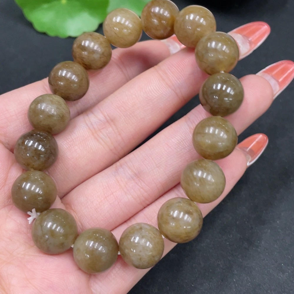 H35084457 Hetian Jade Bracelet, Approx. 11.6mm, Total Weight About 41.9g
