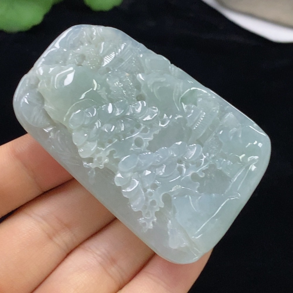 F31649463 JadeiteLandscape Pendant