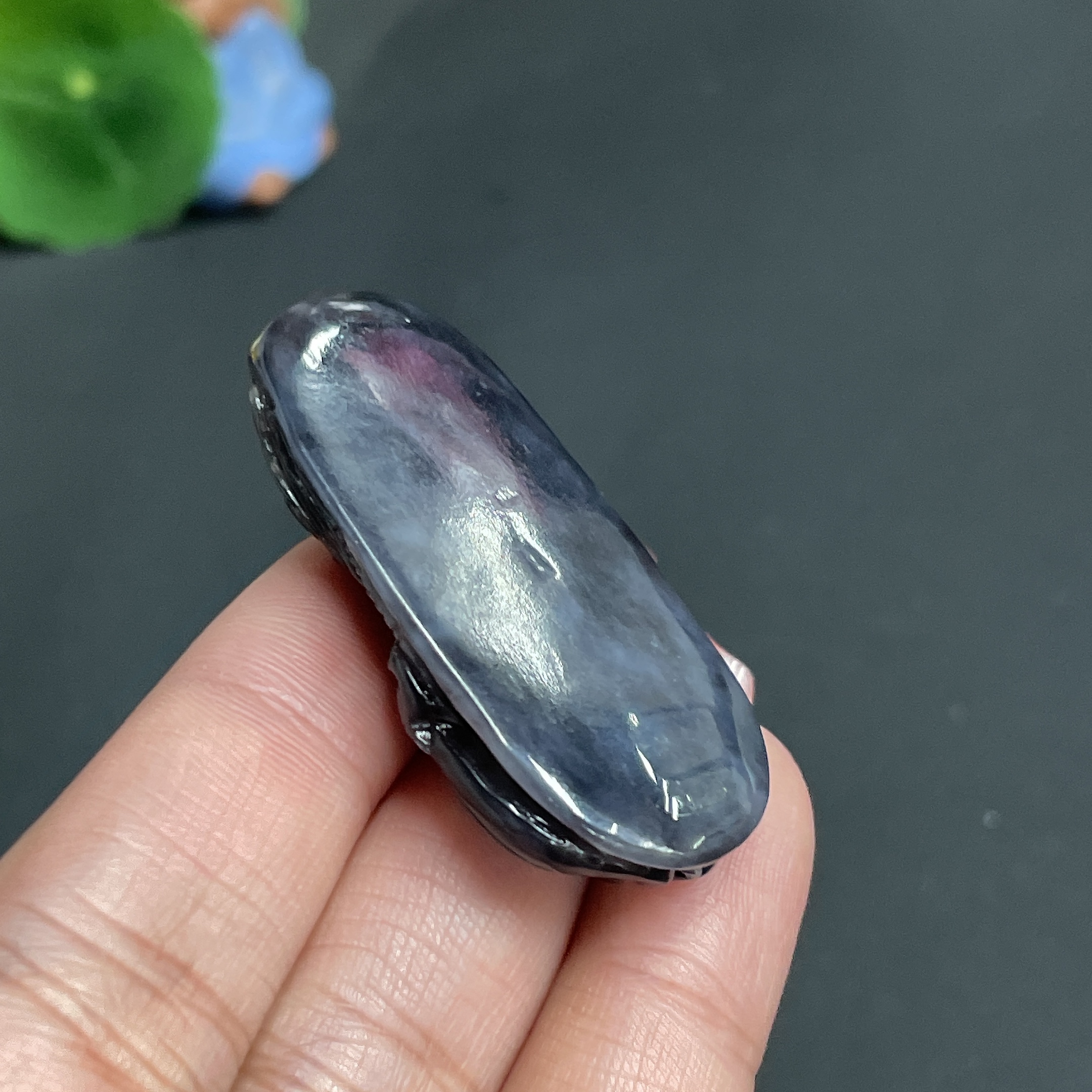 H24735068 Hetian Jade Pendant Dragon Total Weight Approx. 13.8g