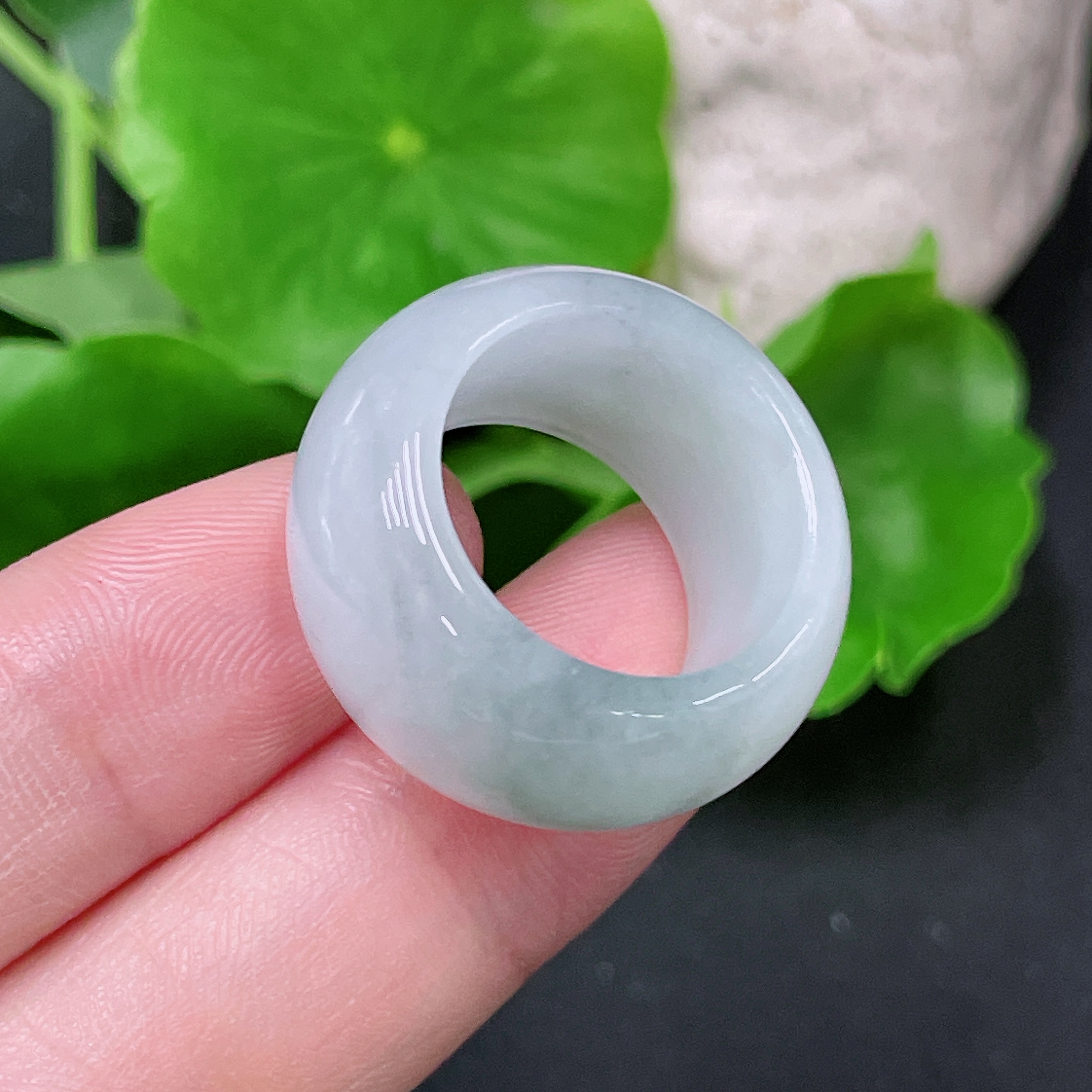 F34957849 Jadeite Thumb Ring Total Weight Approx.9.48g Size 13
