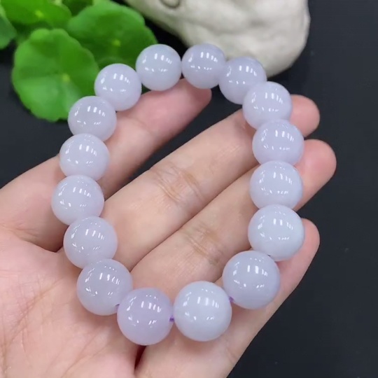 F31647791 Jadeite Beaded Necklace Approx. 12mm Total Weight About 49.7g