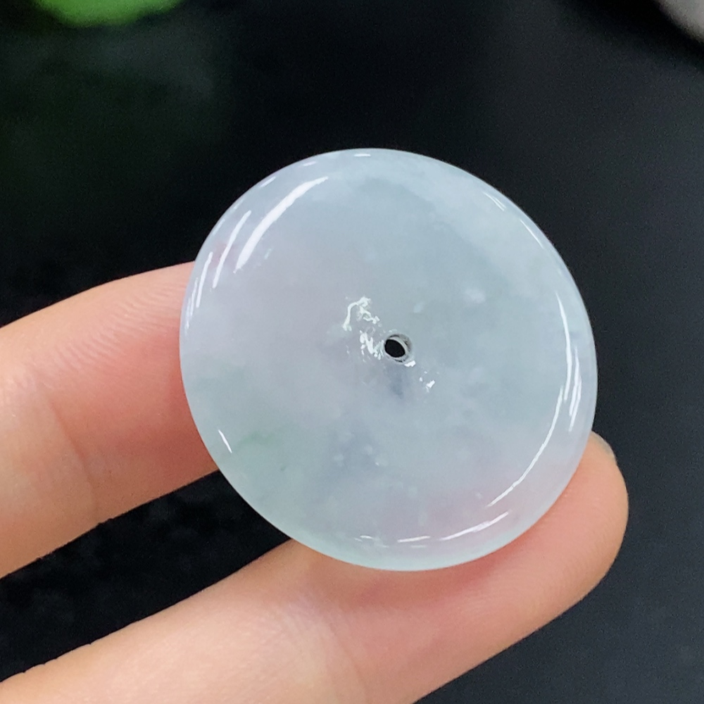 F29414462 JadeitePendant Peace Ring Total Weight Approx. 6.6g