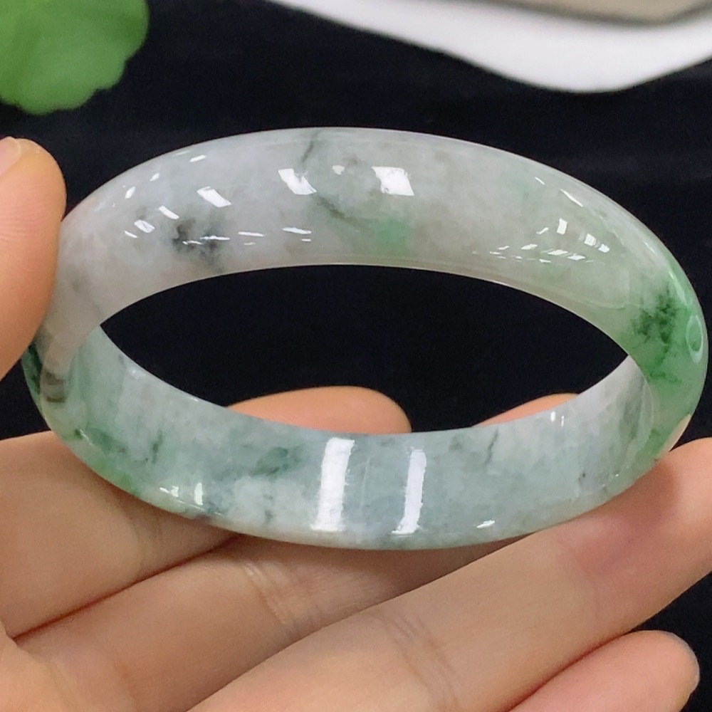 F33861463 Jadeite Imperial Concorde Bracelet Size 55.5/47.3 Total Weight Approx. 37.32g