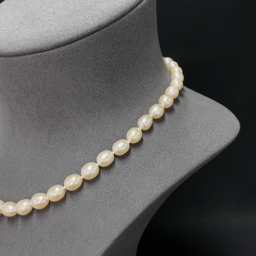 C33891539 Pearl Beaded Necklace Non-Gold Total Weight Approx. 35.17g Carat 7.7mm