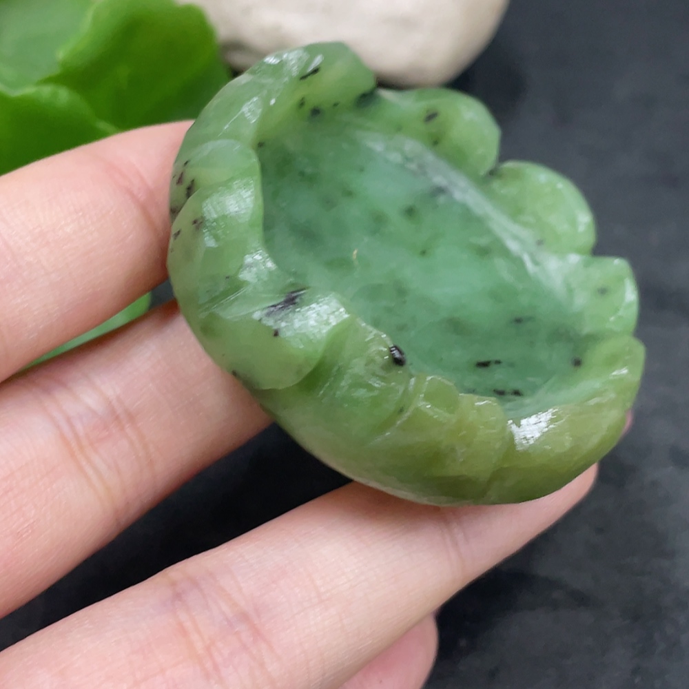 H33925410 Hetian Jade Small Inkstone
