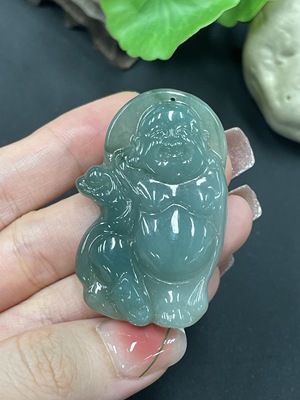 F09855315 Jadeite Pendant Buddha