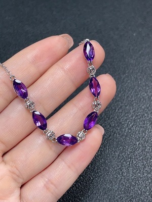 C32785827 Crystal Bracelet Non-Gold Total Weight Approx. 4.27g