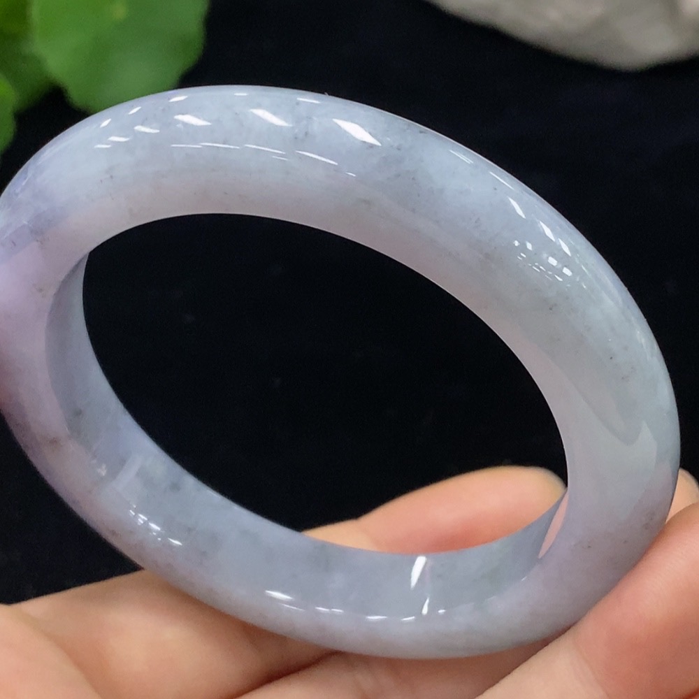 F30531102 Jadeite Regular Bangle 56.4 Circle Size Total Weight Approx. 63.89g