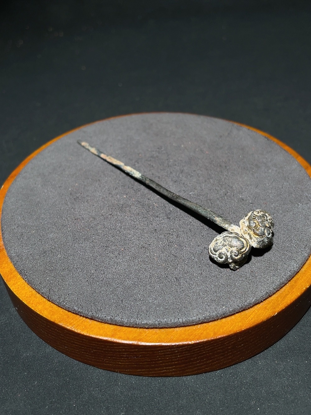 W33937458 Qing Dynasty Gilt Silver Hairpin, Approximately 4.6g, Miscellaneous