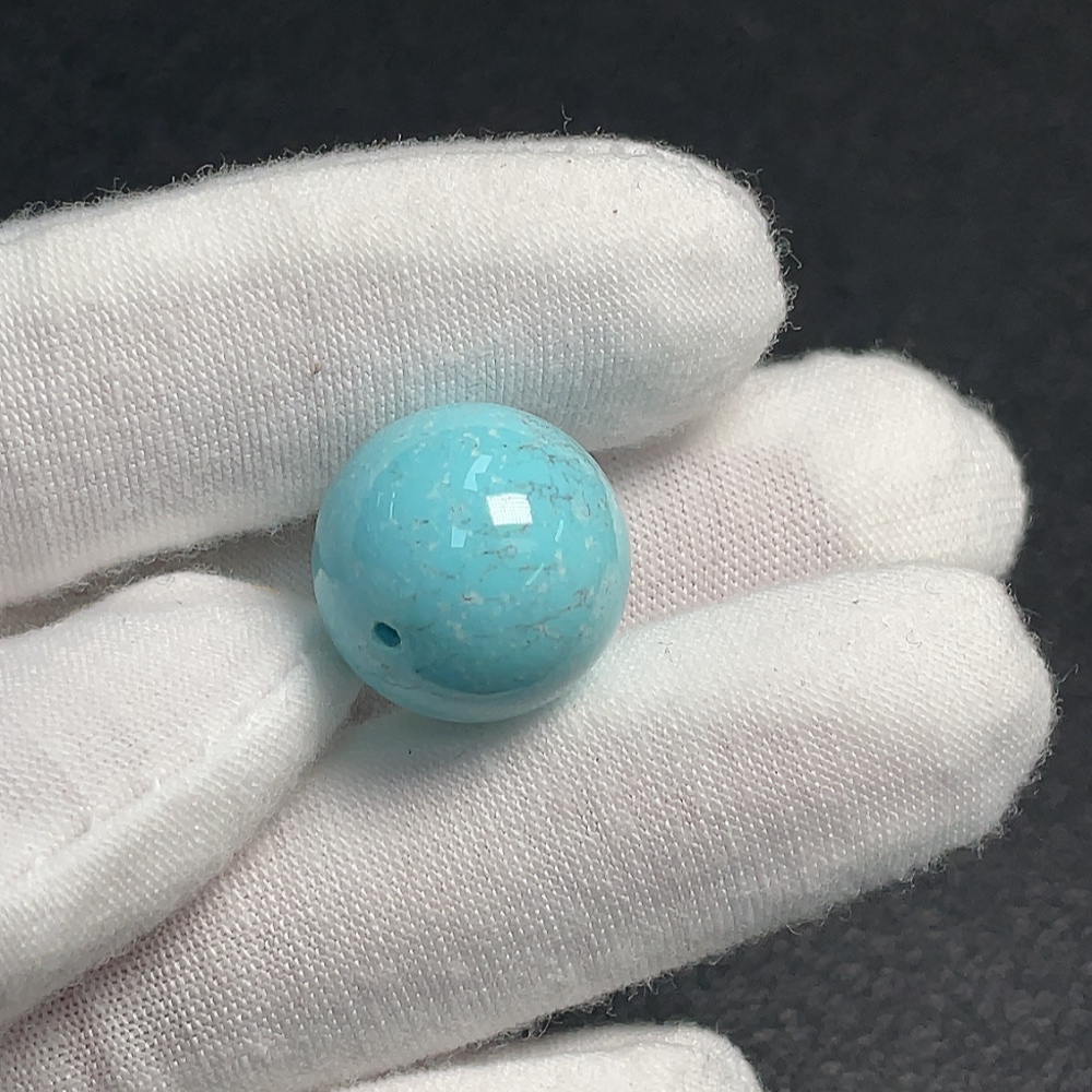 C32816287 Turquoise Pendant Total Weight Approx. 5.37g Size Approx. 16.1mm