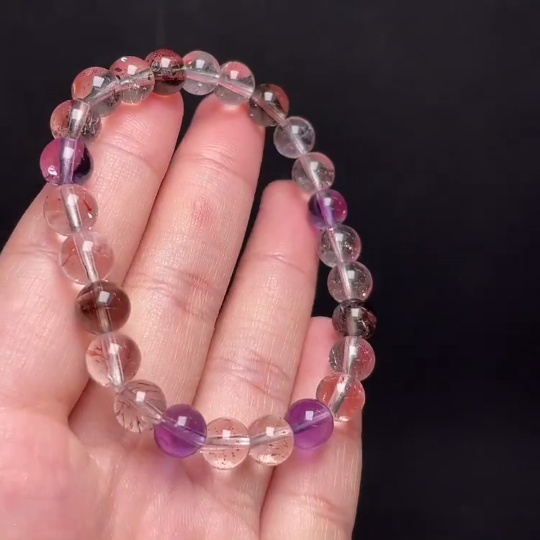 C31640474 Crystal Bracelet Total Weight Approx.12.6g Size 6.9mm