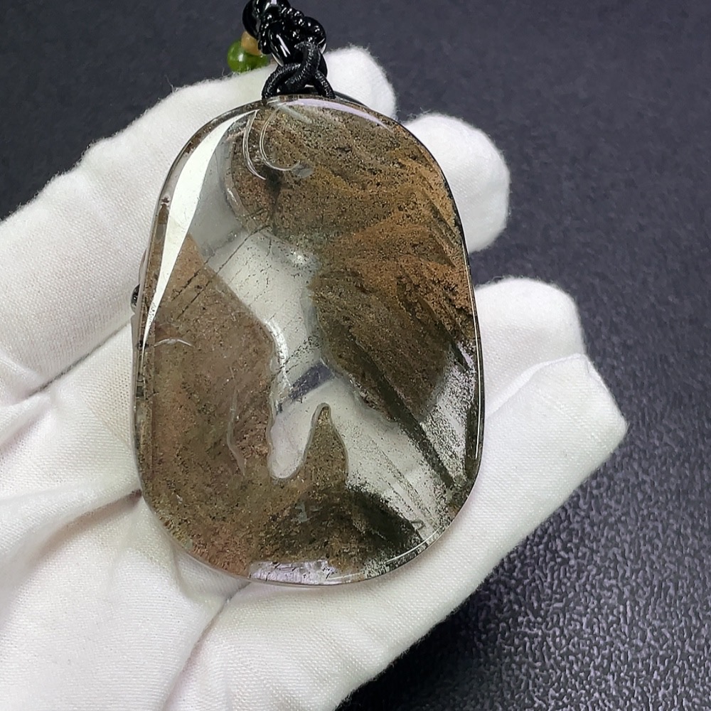 C31678654 Crystal Jewelry (Non-natural Stones Considered, Total Weight Approx. 98.41g, Including Chain)