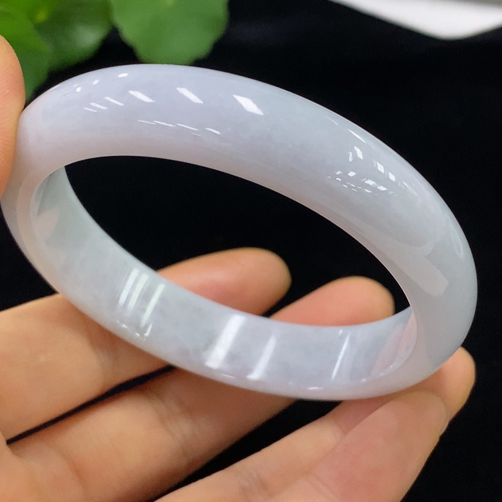 F34948239 Jadeite Round Bracelet Size 57.5 Total Weight Approx. 52.66g