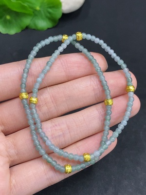 F33907170 Jadeite Beads Sell as a Lot Size Approx 2.8mm Non-gold