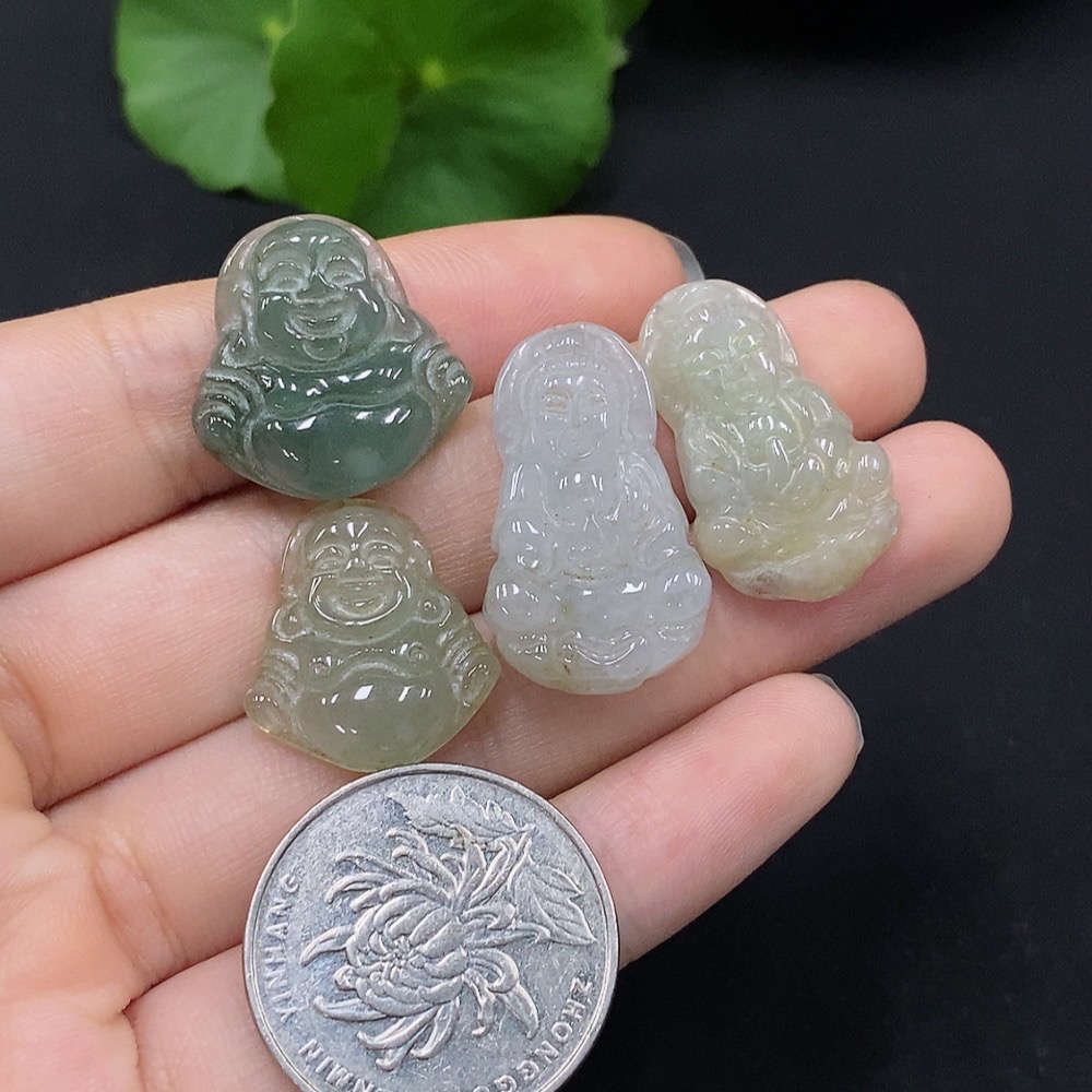 F28252303 JadeiteBuddha/Guanyin Pendant