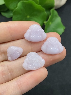 F33832513 Jadeite Inlaid Pieces Sold as a Lot