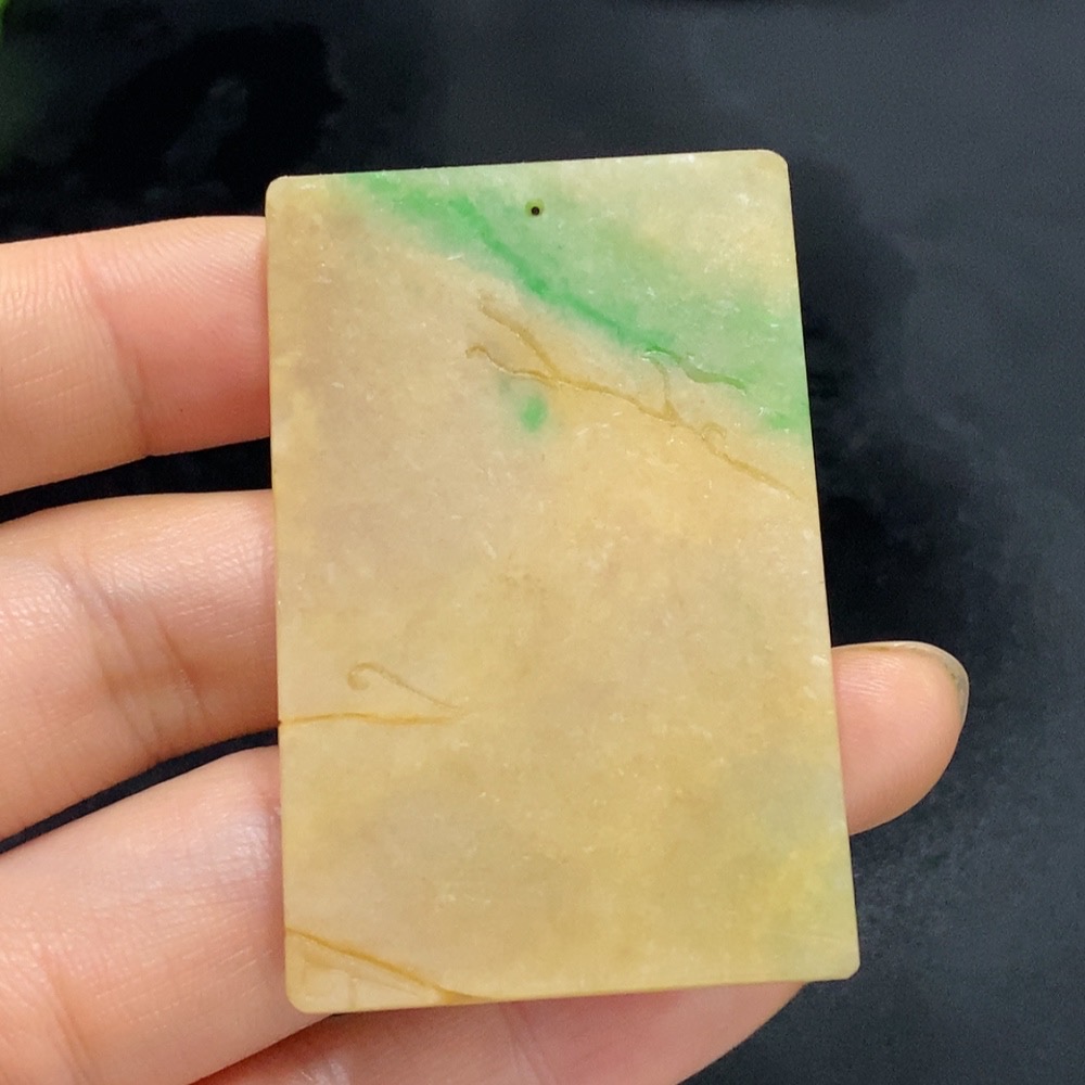 F27141916 Jadeite Rough Buddha Light Pendant Total Weight Approx. 22.55g Color Origin Undetermined