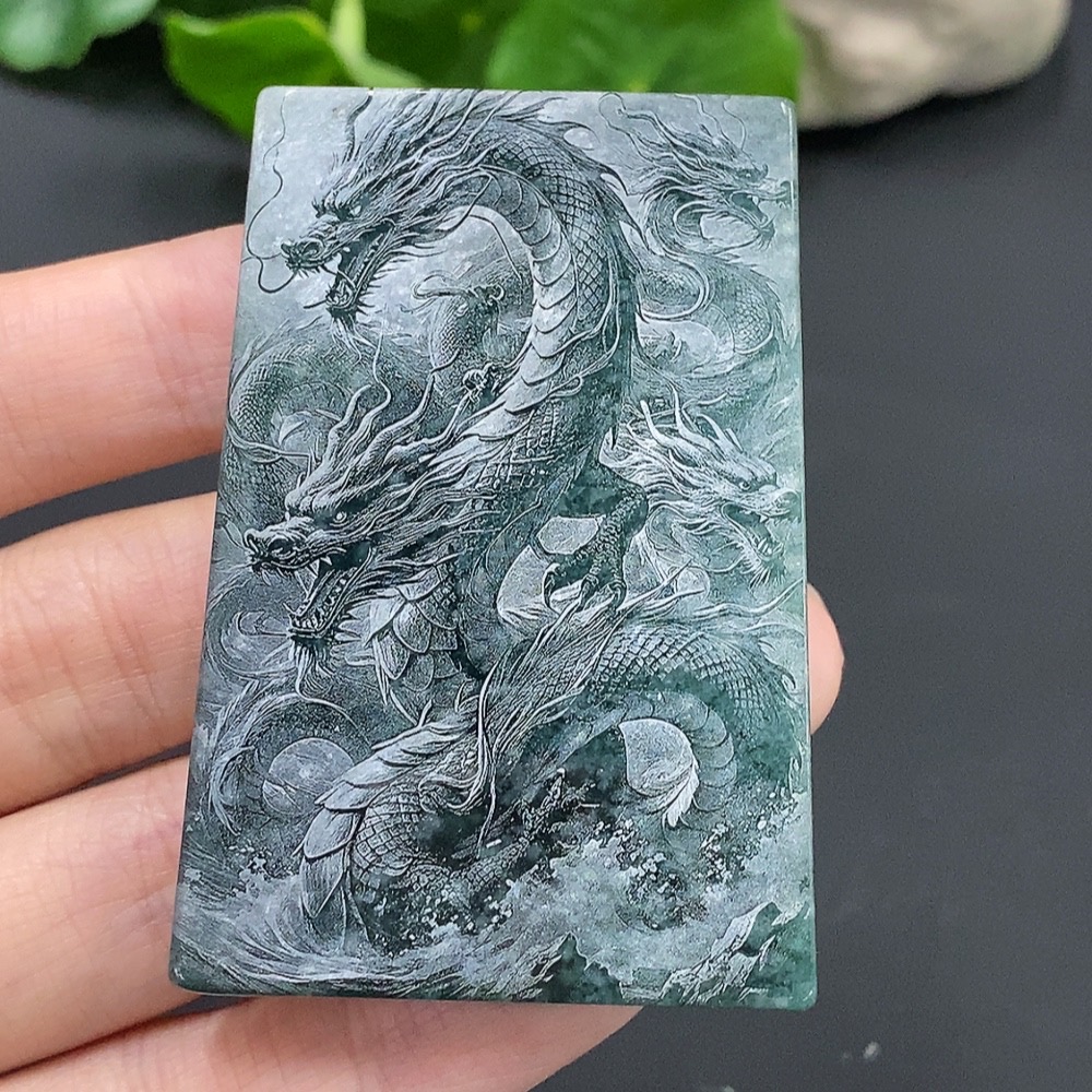 F15582726 Jadeite Plain Pendant Total Weight 48.281g