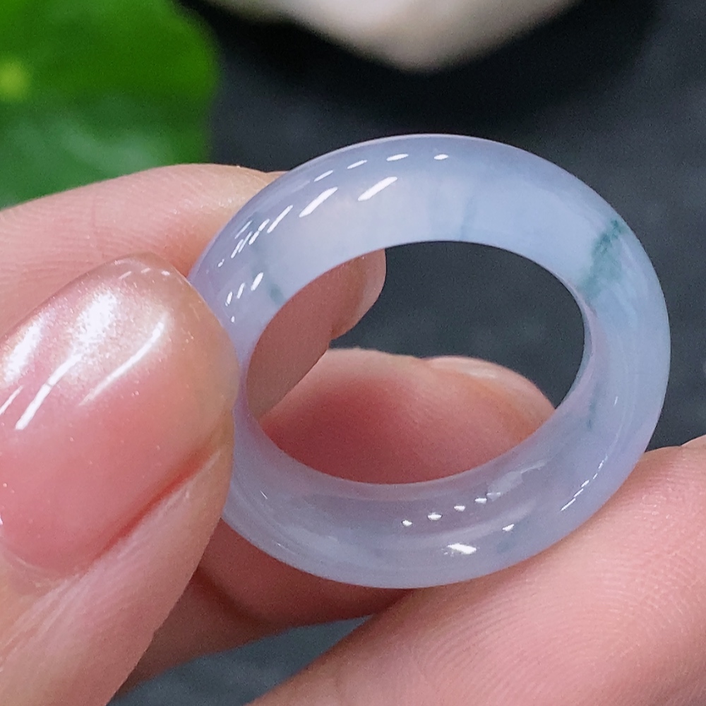F34042469 Jadeite Ring Total Weight about 3.5g Size 9.5