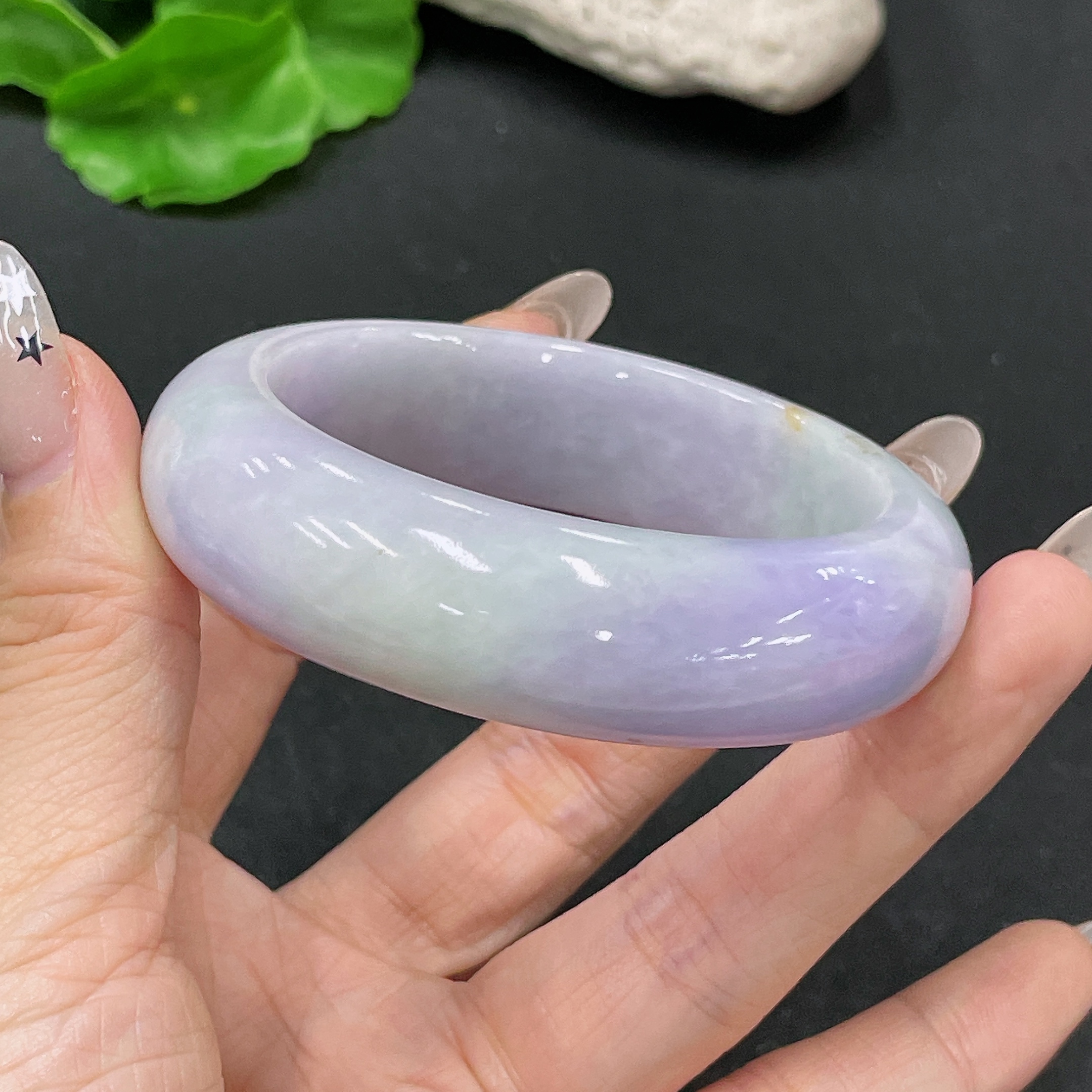 F35139362 Jadeite Regular Circle Bracelet Total Weight Approx. 82.51g Contains Color Polishing Powder Size 52.3