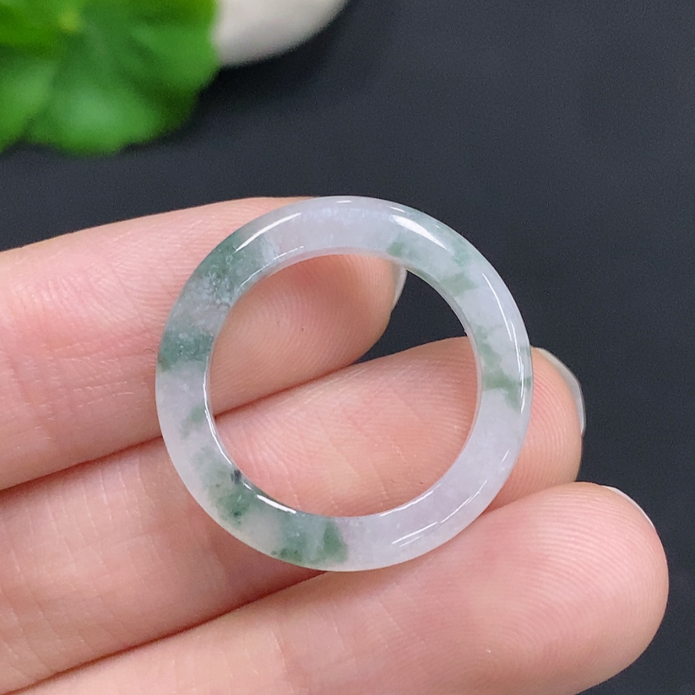 F33832006 Jadeite Ring Size 14 Total Weight Approx. 2.4g
