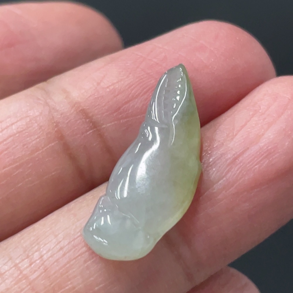 F28195799 Jadeite Inlaid Piece Total Weight Approx.1g