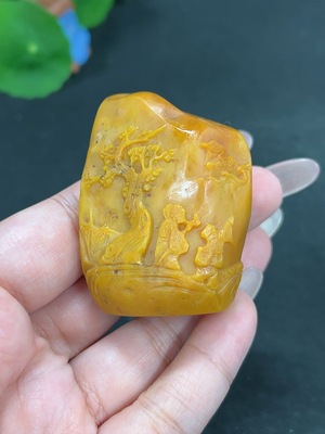 H41945981 老挝石摆件  货品总重约71.4g