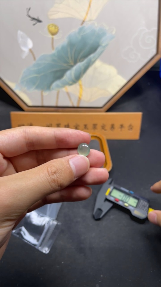 F28259826 Jadeite Cabochon Total Weight Approx. 0.8g