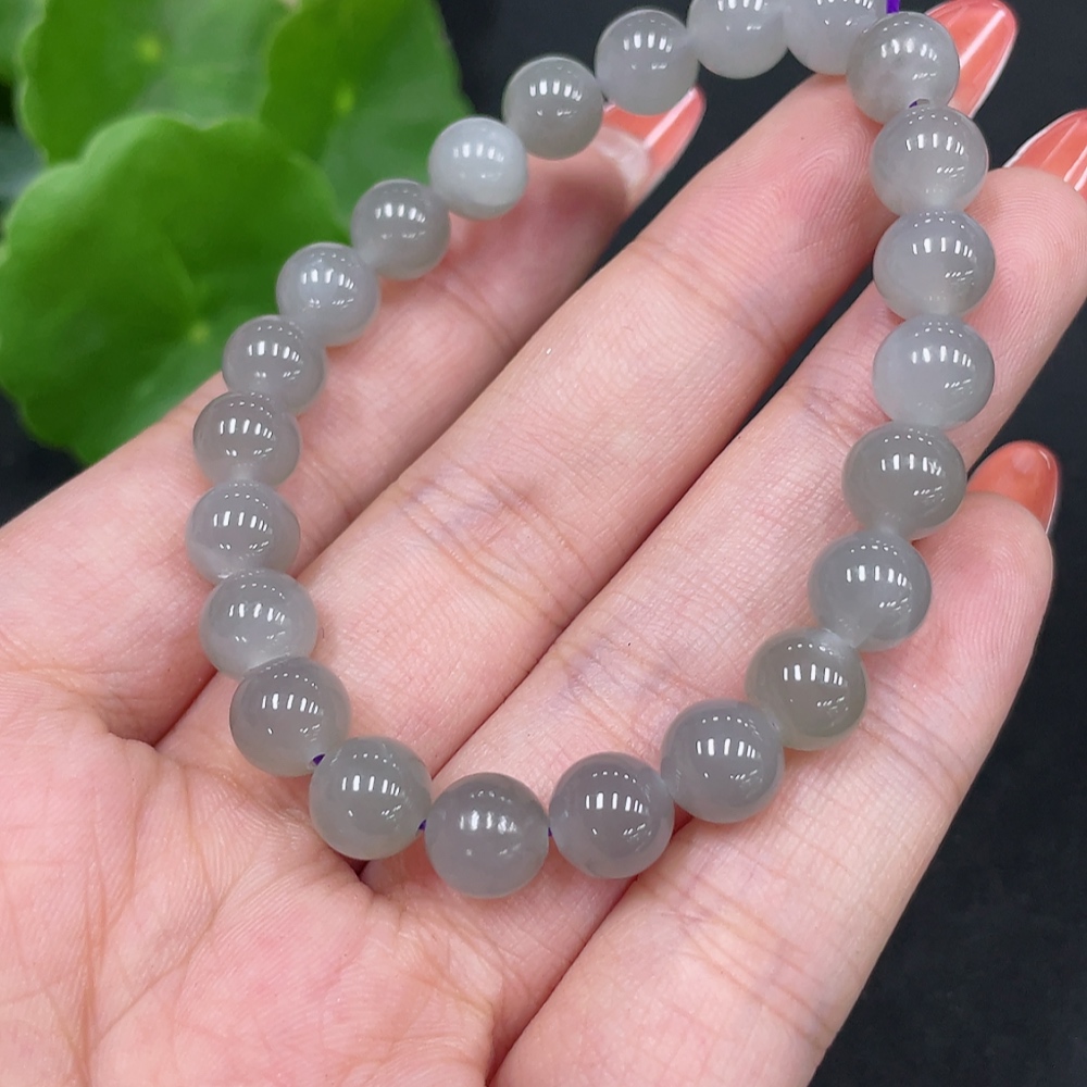 H34027497 Hetian Jade Bracelet, Approx. 7.8mm, Total Weight Approx. 16.8g