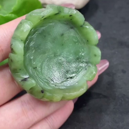 H33925410 Hetian Jade Small Inkstone