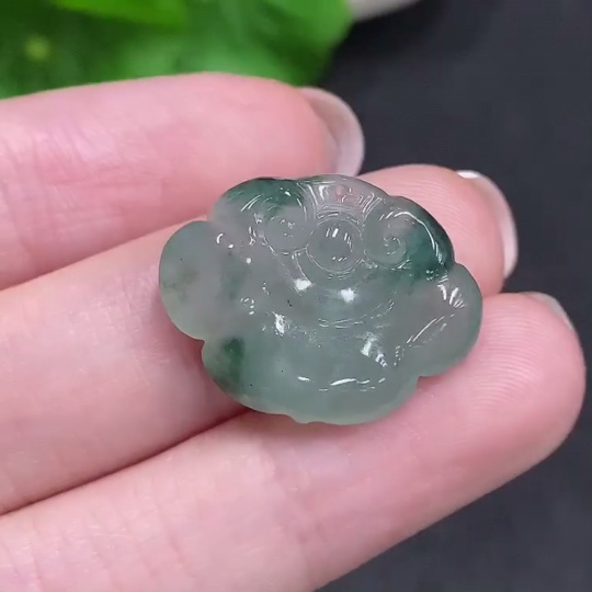 F34034909 Jadeite Ruyi Pendant Total weight approx. 4.1g
