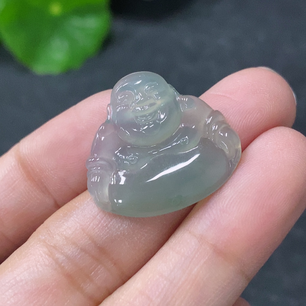 F34954765 Jadeite Pendant Buddha, Total Weight Approx. 2.32g