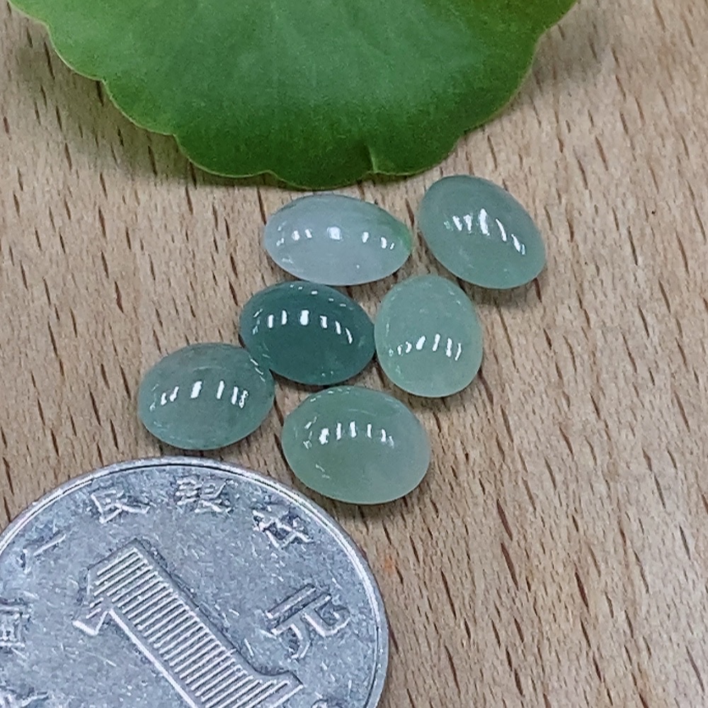 F29408261 Jadeite Inlaid Pieces (Sold as a Lot)