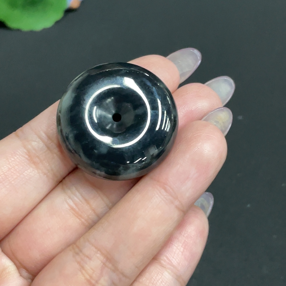 H33930359 Hetian Jade Pendant, Peace Knot, Total Weight Approx. 17.9g